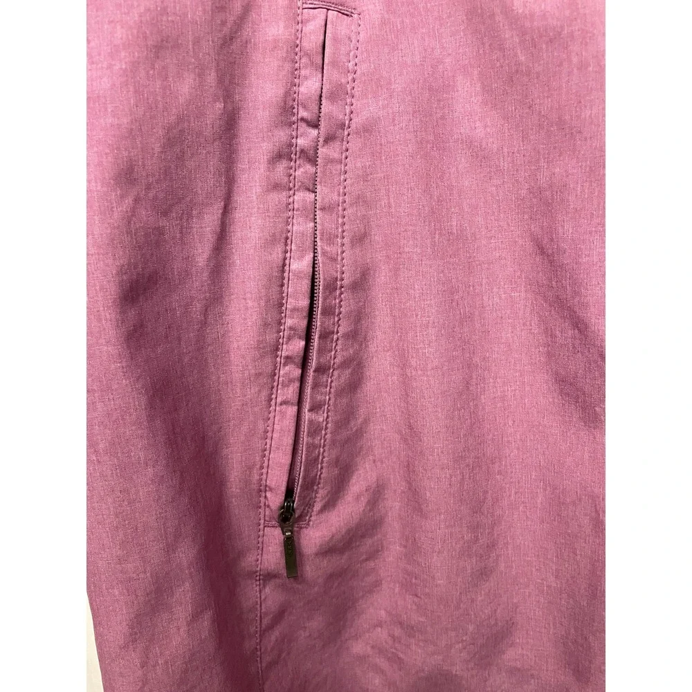 Gander Mountain Guide Series Lightweight Outdoor Travel Rain Jacket, Pink, Sz LG